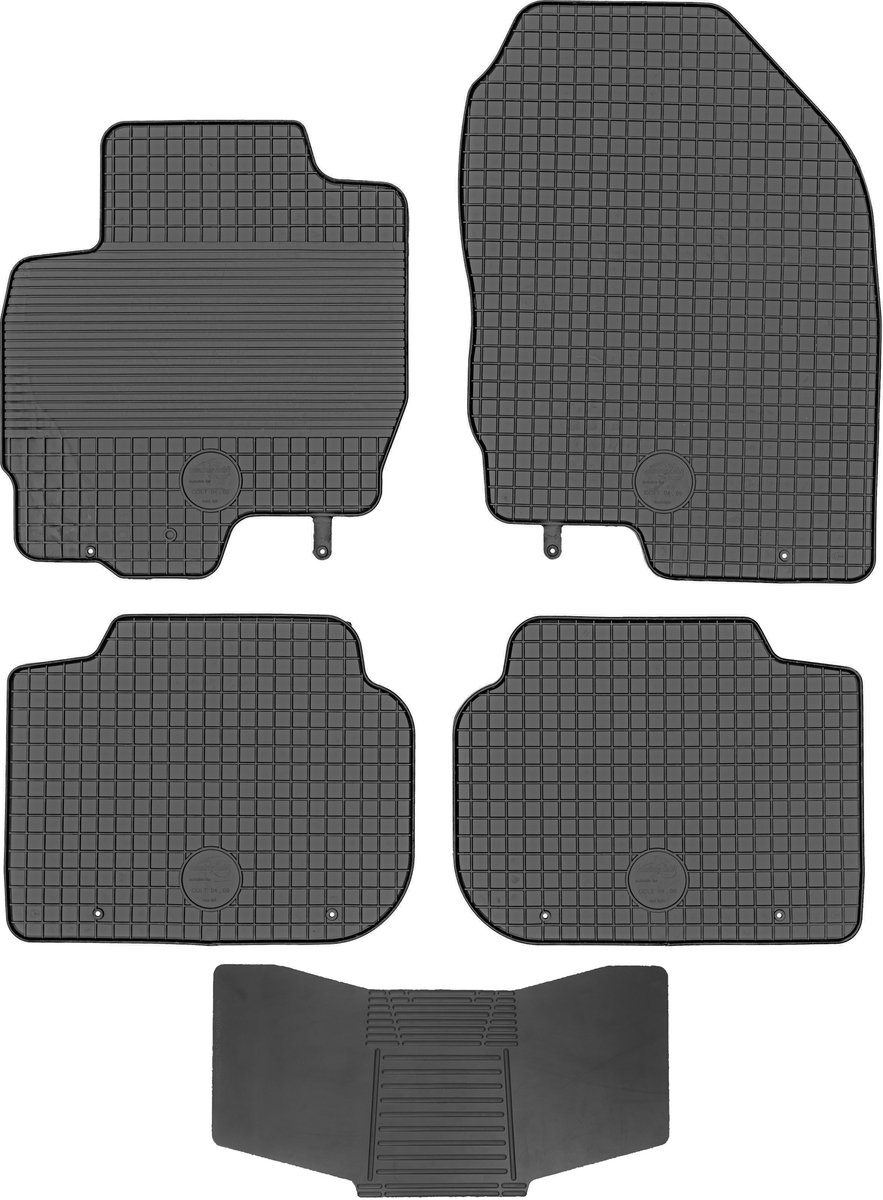 Max-Dywanik Doma Serie - Auto Matten - Mitsubishi Colt VI 2004-2012 - Zwart - Rubber