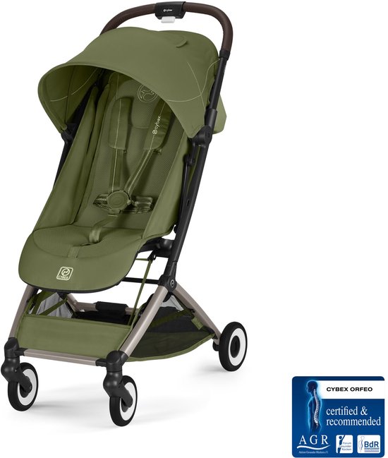 Cybex Orfeo - Buggy - Moss Green - 2026 - Geschikt voor handbagage