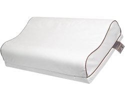 Aanpasbaar contour hoofdkussen van natuurlijk latex - Medium stevigheid - Ergonomische neksteun