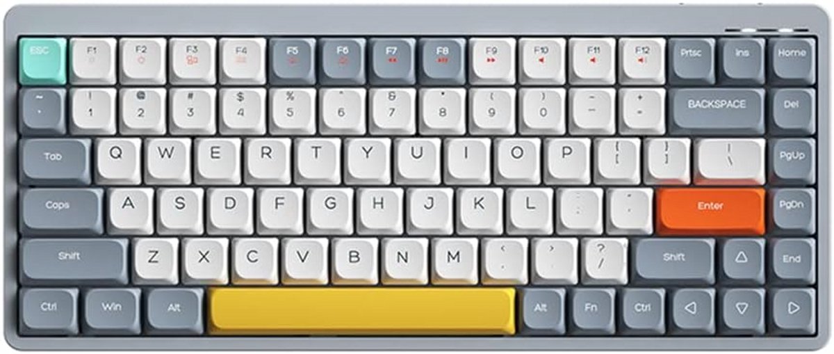 Draadloos Mechanisch Toetsenbord 75% Compact 3-in-1 Connectiviteit RGB