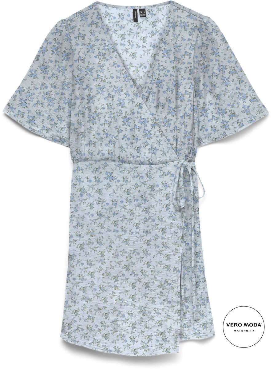 Vero Moda Maternity Jurk VMMJOSIE Zwangerschapsjurk cashmere blue 1