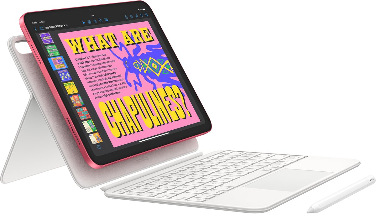 Apple iPad 11 inch A16 Bionic 128GB Wi-Fi + Cellular Pink 2025 tablet met Retina-display, camera, stereo geluid - Afbeelding 5