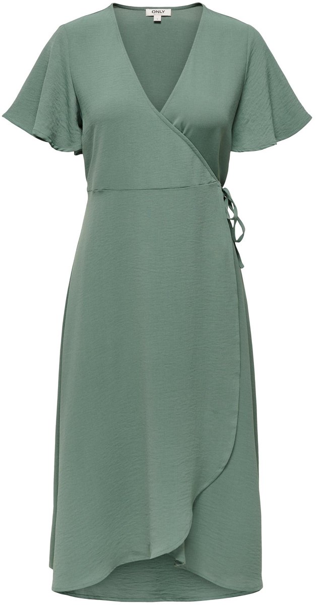 Only Jurk ONLLUCA Midi-jurk Laurel Wreath