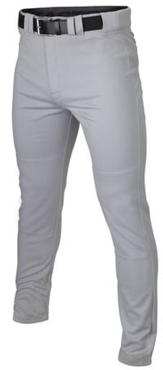 Easton Rival+ Open Bottom Pant Youth XL Grey Full-Length Pants voor Sport Honkbal/Softball