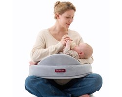 Momcozy - Voedingskussen - Opstaande rand - Memory foam - Verstelbare tailleband