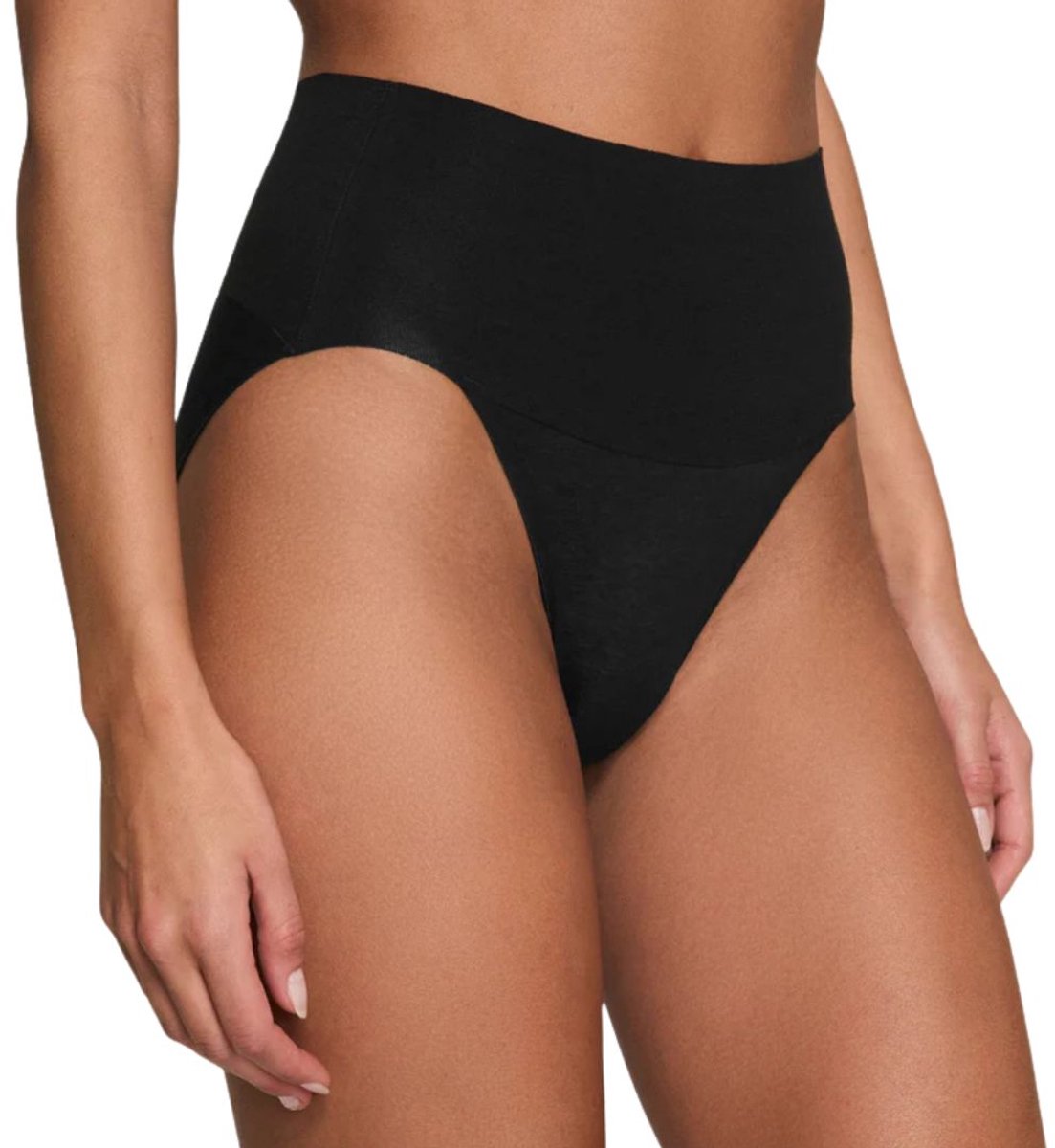Spanx Undietectable Supima Cotton Hi-Leg Brief | Kleur Zwart - Maat S