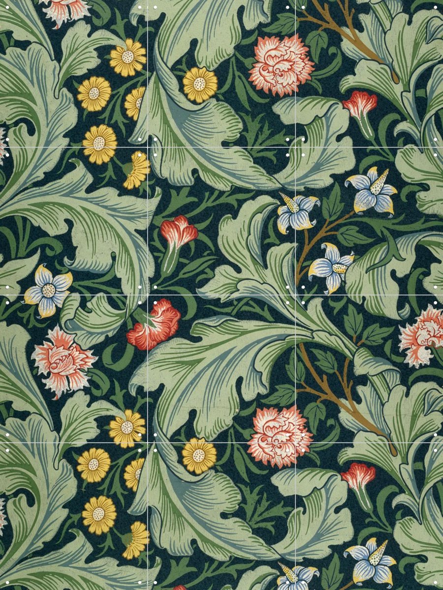 IXXI Leicester, Johann Jakob Walther & Victoria and Albert Museum - 60 x 80 cm - Gratis ophangtool - Grote wanddecoratie en posters - Klassiek
