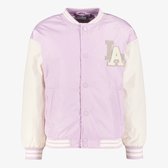 TwoDay meisjes baseball zomerjas lila wit - Maat 170
