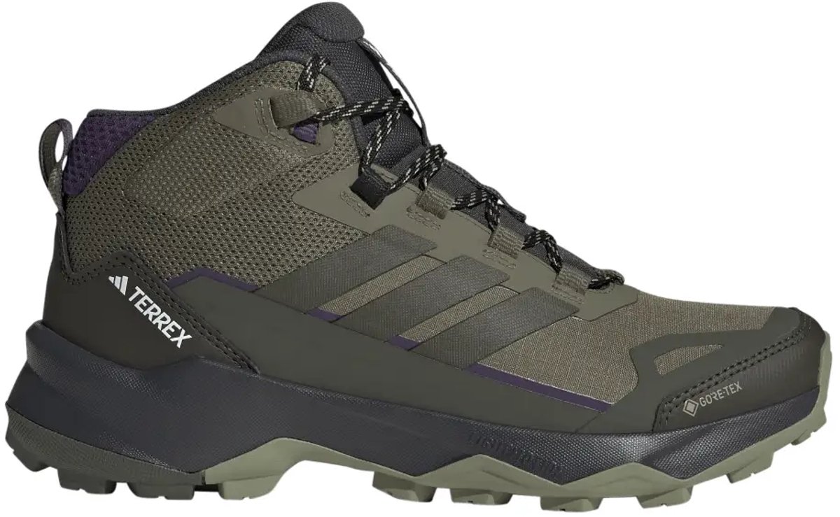 Adidas Skychaser AX5 MID Gore-Tex Wandelschoenen Dames 41 Donkergroen
