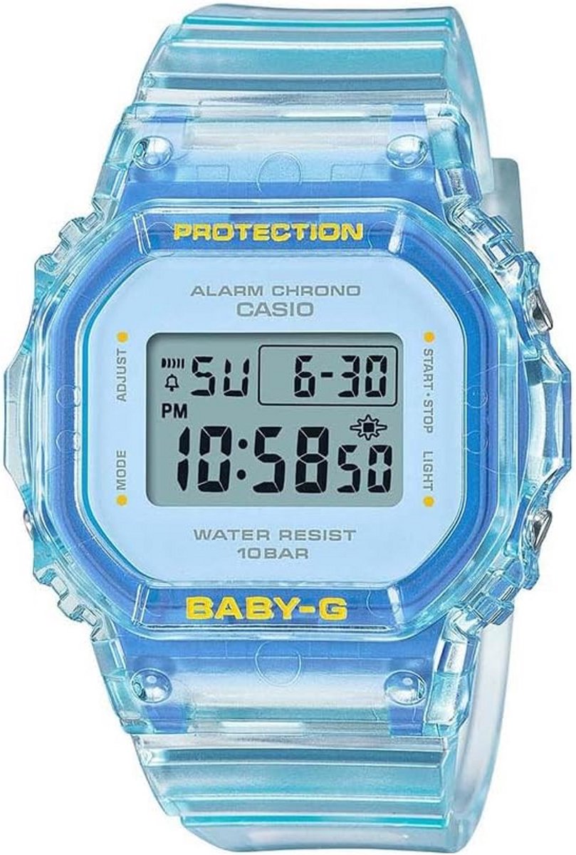 Dames Polshorloge Lichtblauw Casio Stijlvol Horloge