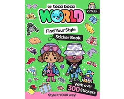 Toca Boca Find Your Style Sticker Book