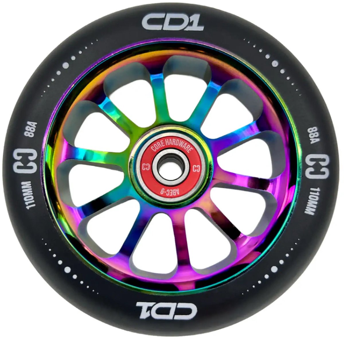 CORE CD1 Stuntstep Wiel 110mm Neochrome