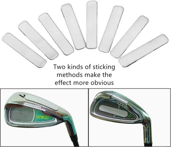 Zelfklevende Loodtape voor Golfclubs en Tennisrackets - Gewichtsbalancering Swinggewicht — afbeelding 4
