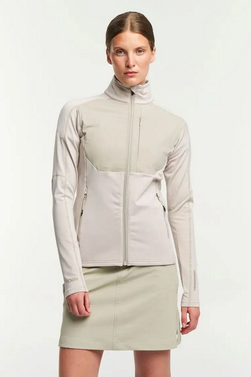 TENSON txlite windblock hybrid zip w Outdoor windjack dames Beige
