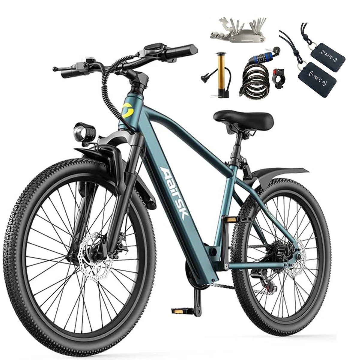 Aairsk GT300 24" Elektrische Mountainbike thumbnail 6