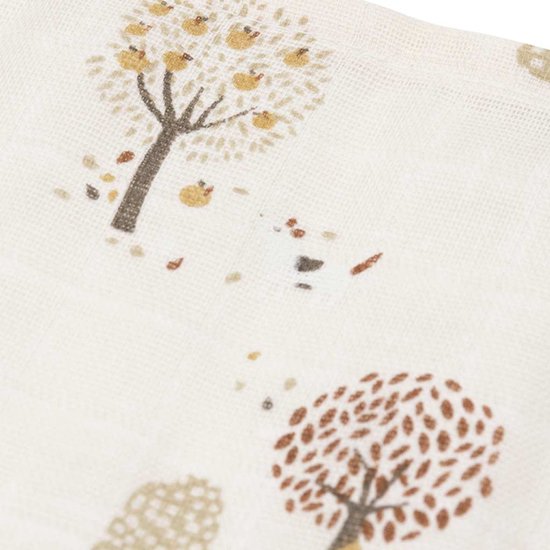 Jollein Hydrofiele Washandjes 15x20cm - Tiny Park - Katoen - 3 Stuks — afbeelding 4