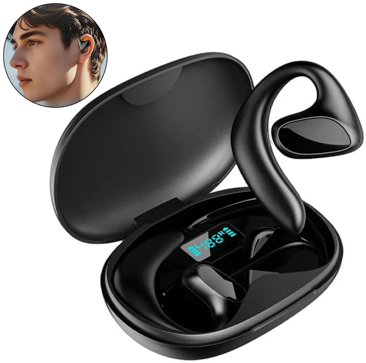 Memory Online Vertaaloortjes Bluetooth met Realtime Vertaling - Memory Online Limited - €27,69