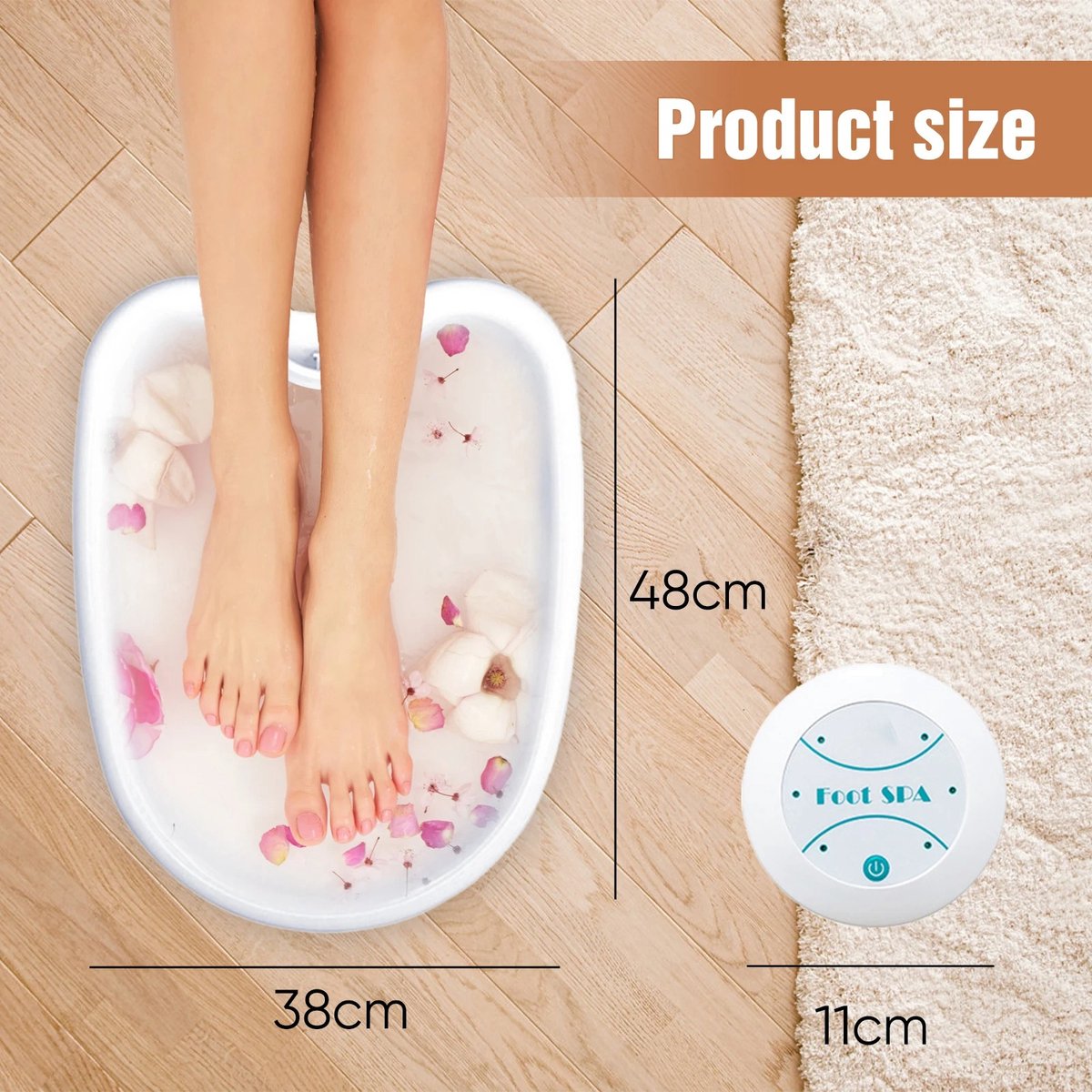 Waves Detox Ionische Voet Spa met Massage - afbeelding 2