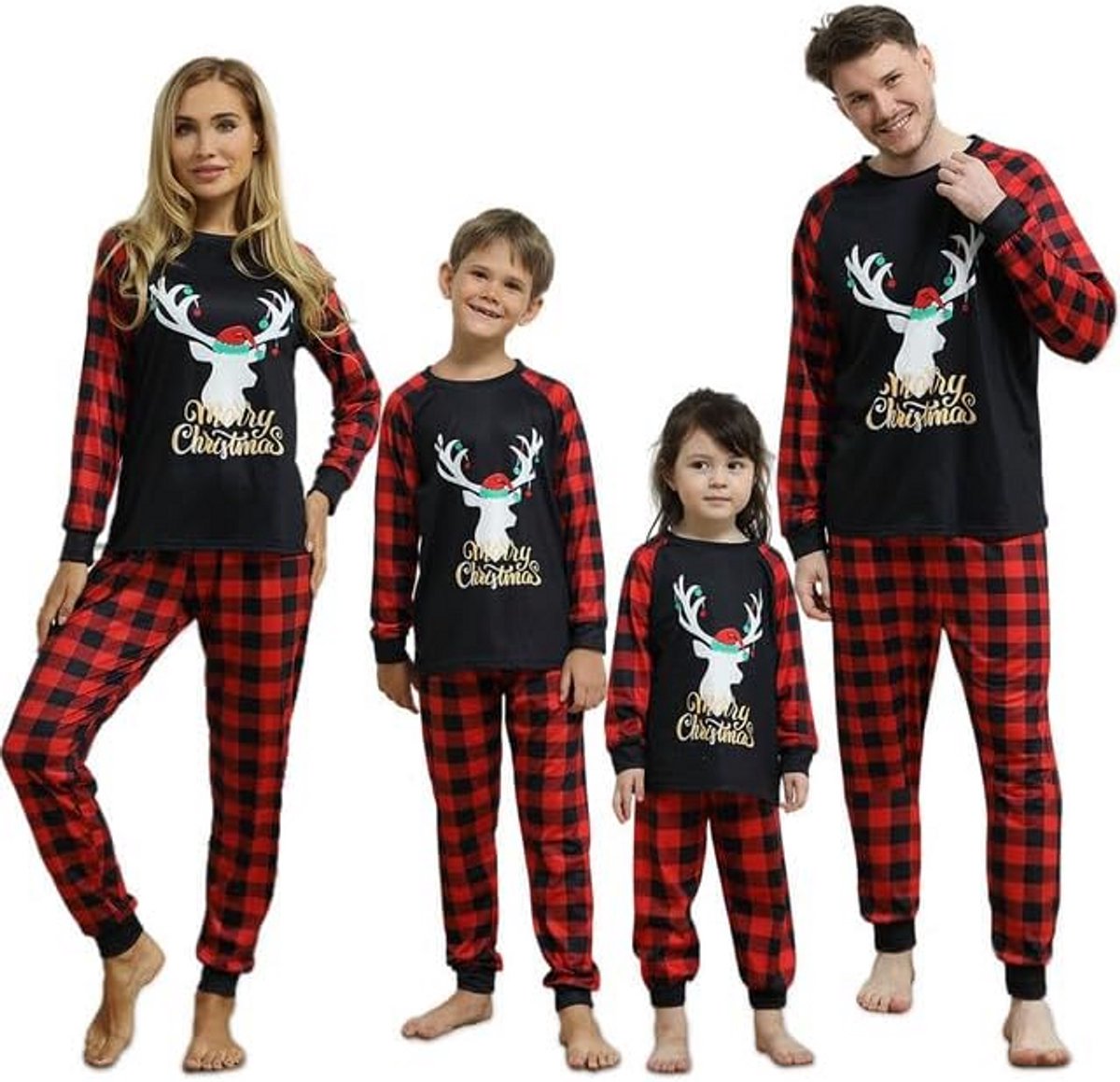 Bijpassende Kerstpyjama Sets voor het Hele Gezin