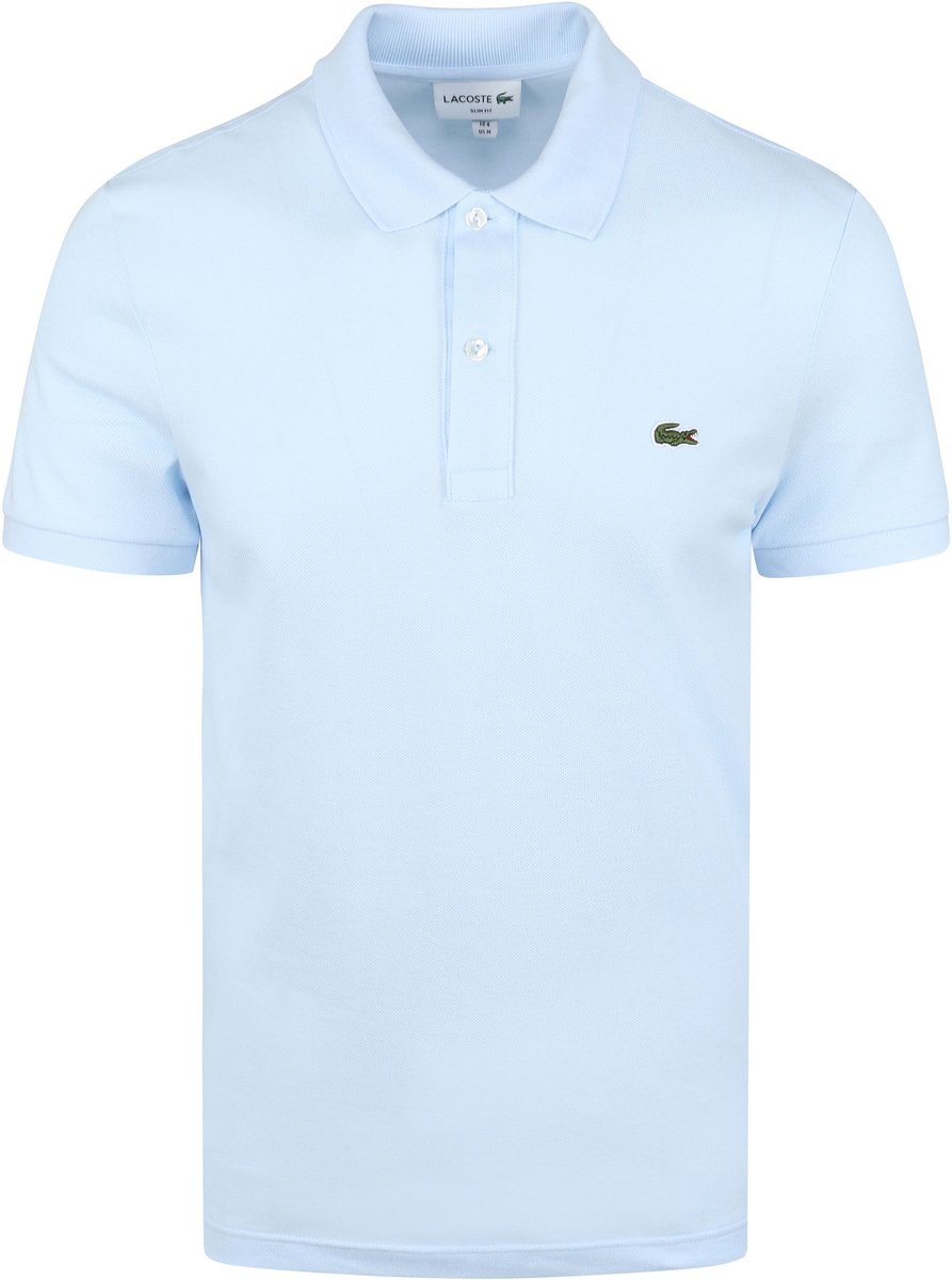 Lacoste Poloshirt Lichtblauw 4XL Heren