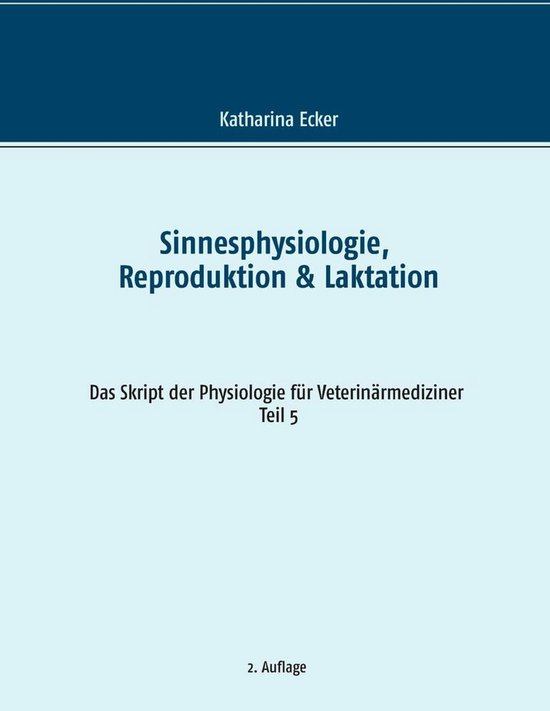 Sinnesphysiologie, Reproduktion & Laktation - cover