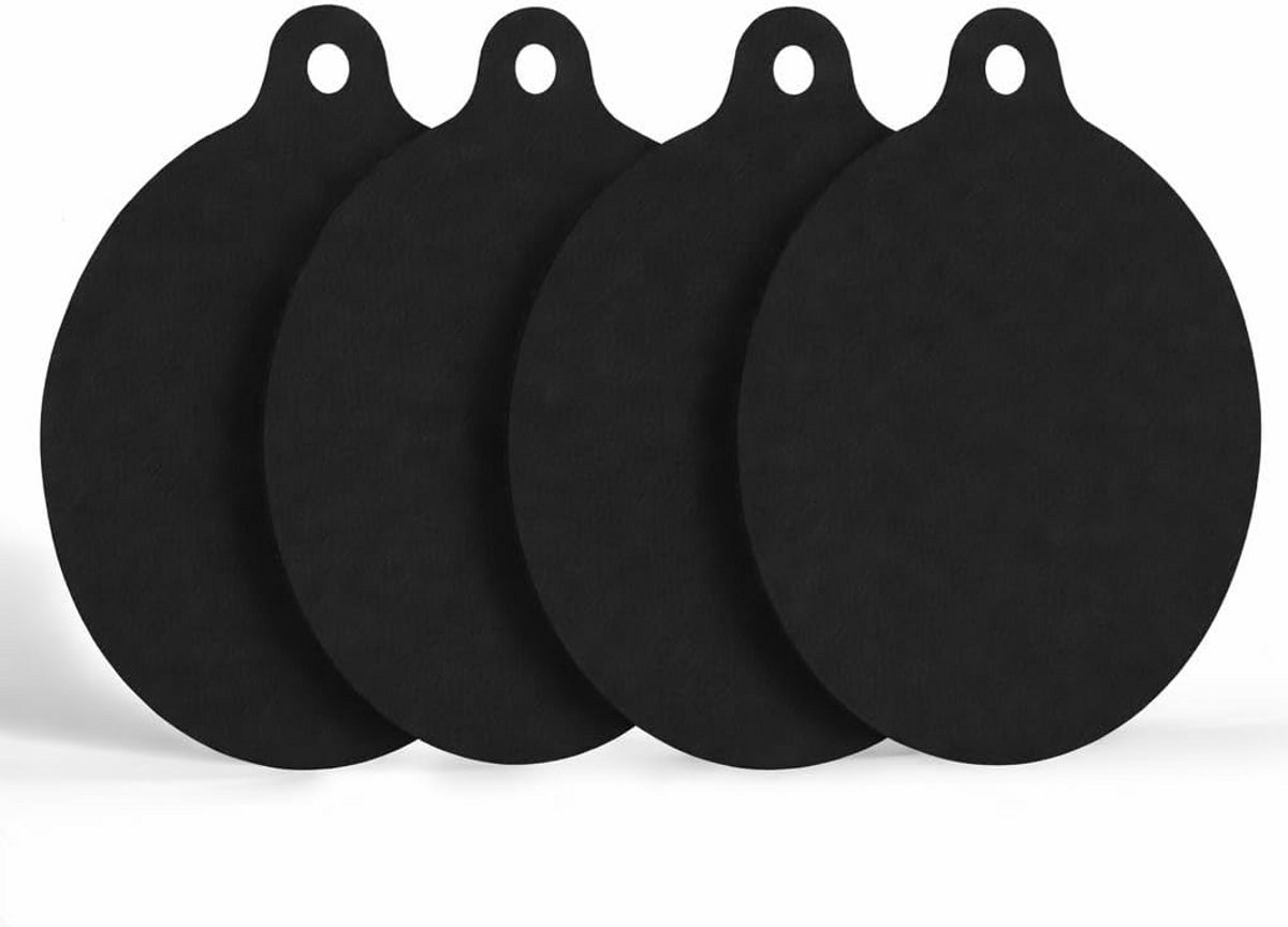 Set van 4 Antislip Siliconen Hittebestendige Beschermers voor Inductiekookplaat
