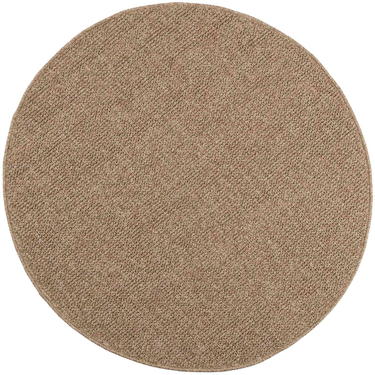 vidaXL Binnen- - en - buitenkleed - AGIRA - Naturel - Ø - 120 - CM - Polyester