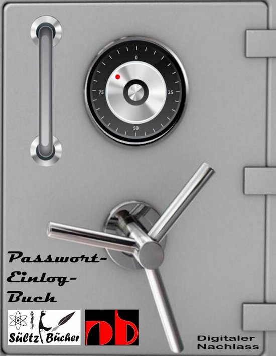Passwort-Logbuch - Passwort Liste - digitaler Nachlass/Erbe  ... - cover