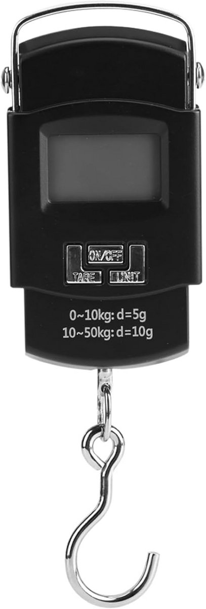 Draagbare Digitale Weegschaal 50kg - Compacte Mini Weegschaal voor Bagage en Reizen