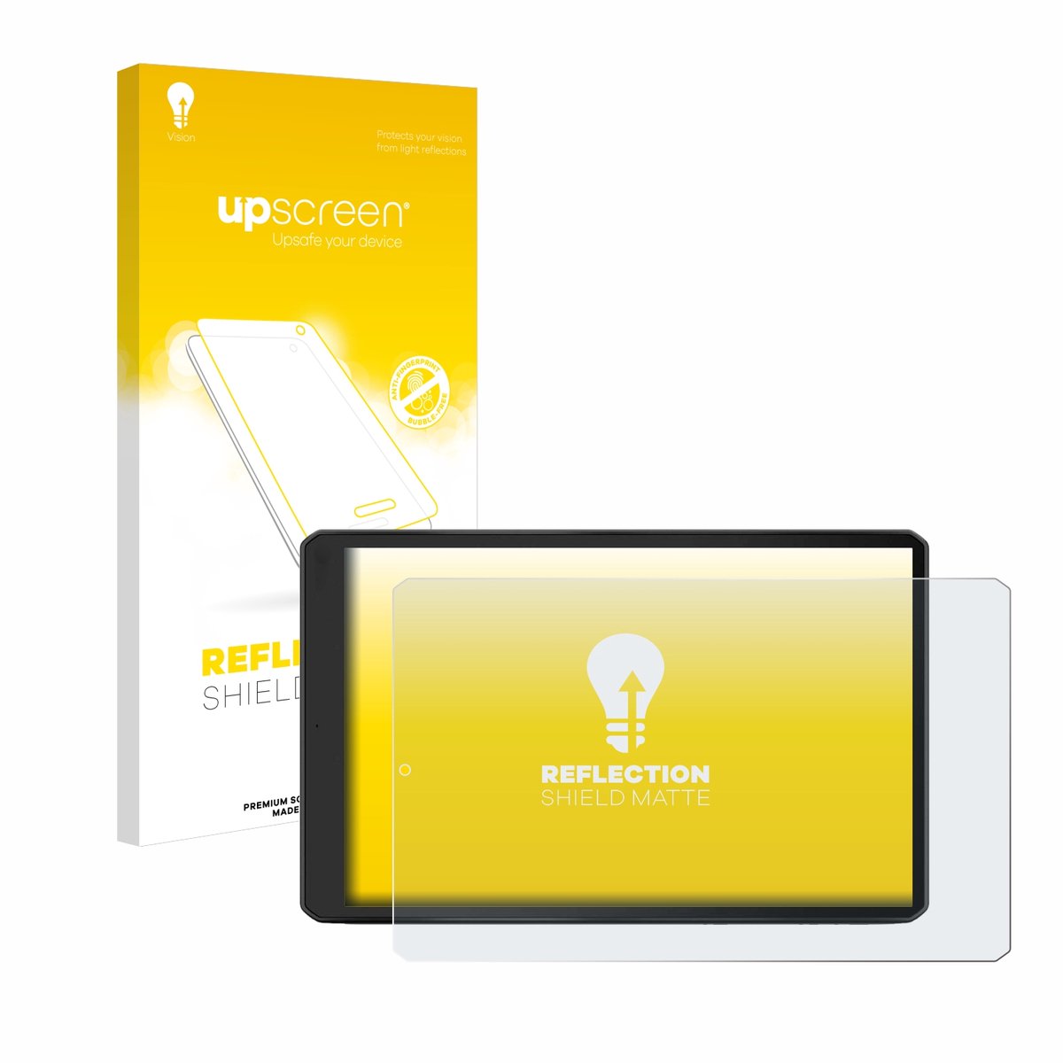 upscreen - Screenprotector voor Garmin Camper 1095 - Folie Beschermfolie anti glare matte