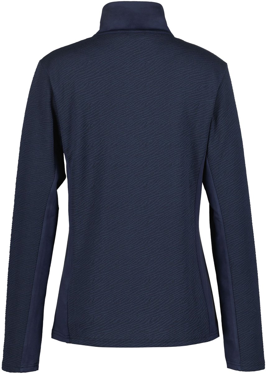 LUHTA ilvesoja Fleece sweater met rits dames Blauw