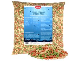 10 liter (0,85 kg) Lyra Pond® Pond Colour Sticks Koi Mix visvoer vijvervoer