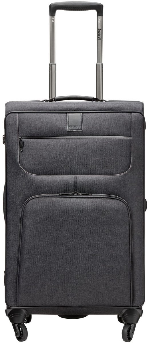 Stratic trolley Go First - Stop Later Trolley Black zwart 69cm