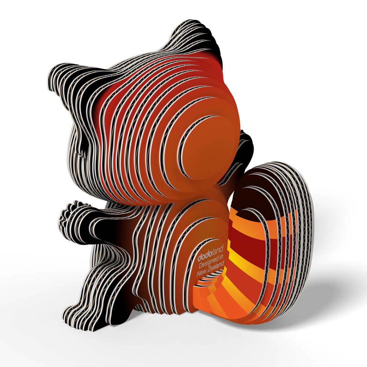 EUGY 3D Puzzel - Rode Panda - Wilde Dieren - Duurzaam - Verzamel Ze Allemaal - 6 Jaar — afbeelding 4