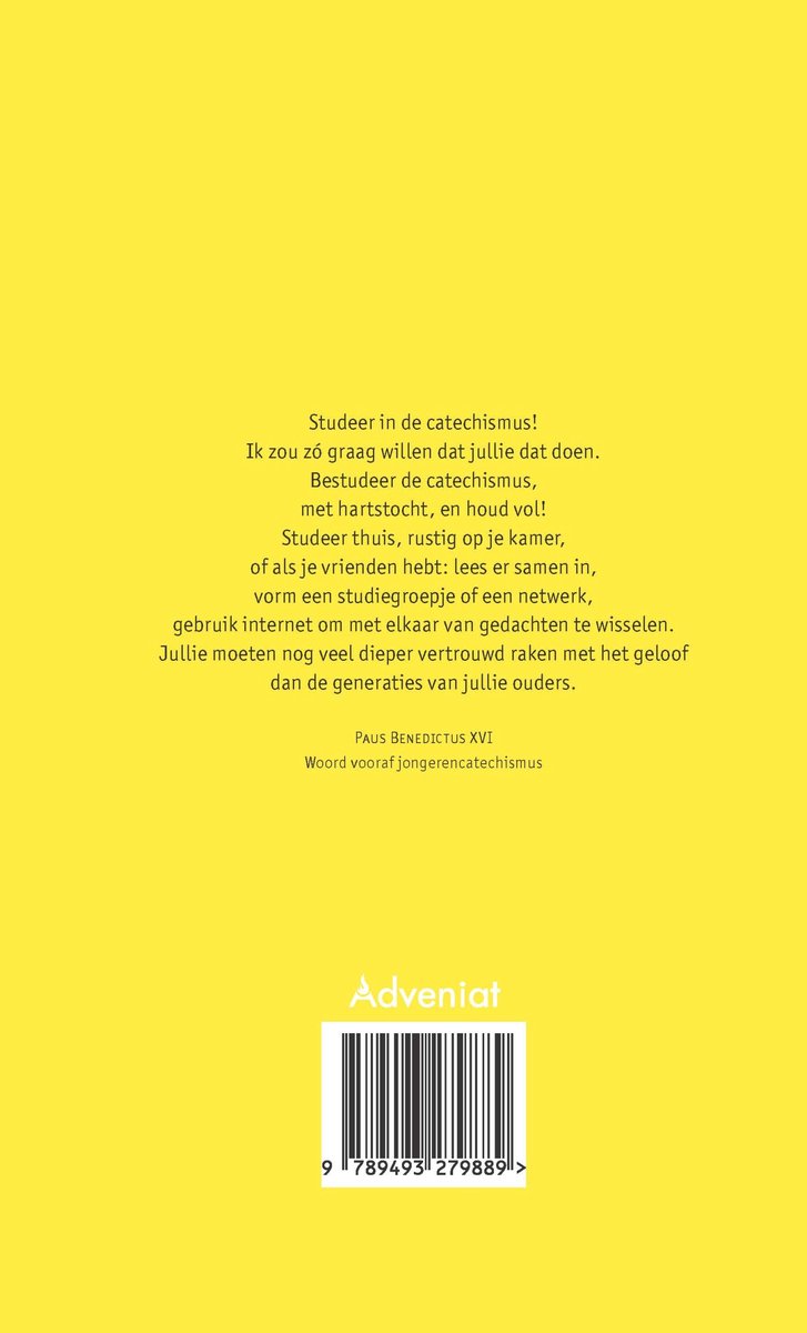 Youcat - back cover