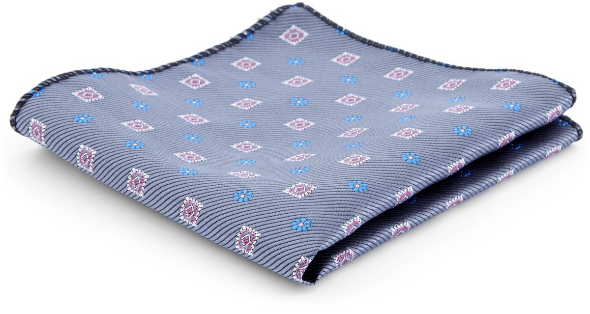 Blauwe Cavalier Pochet