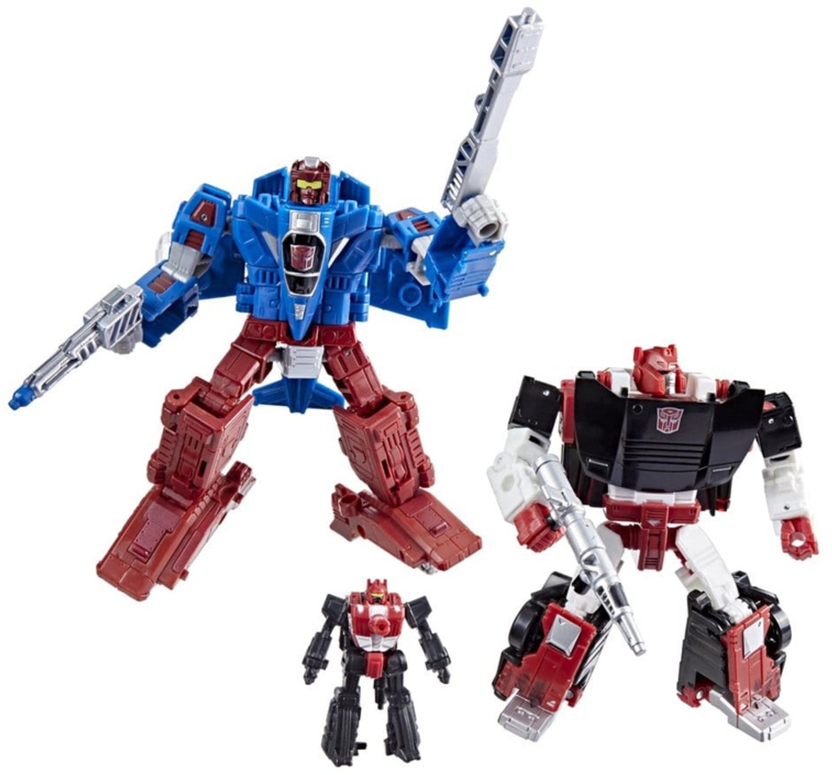 Transformers Generations War for Cybertron: Siege Action Figure 3-Pack Autobot Alphastrike Counterforce