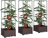 Costway Rattan planten klimrekken kopen? | Laagste prijs