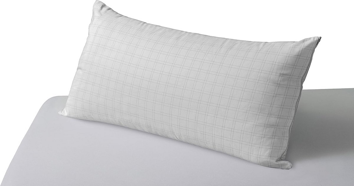 Anti-stress pillow with double cover medium hardness - 40 x 135 cm