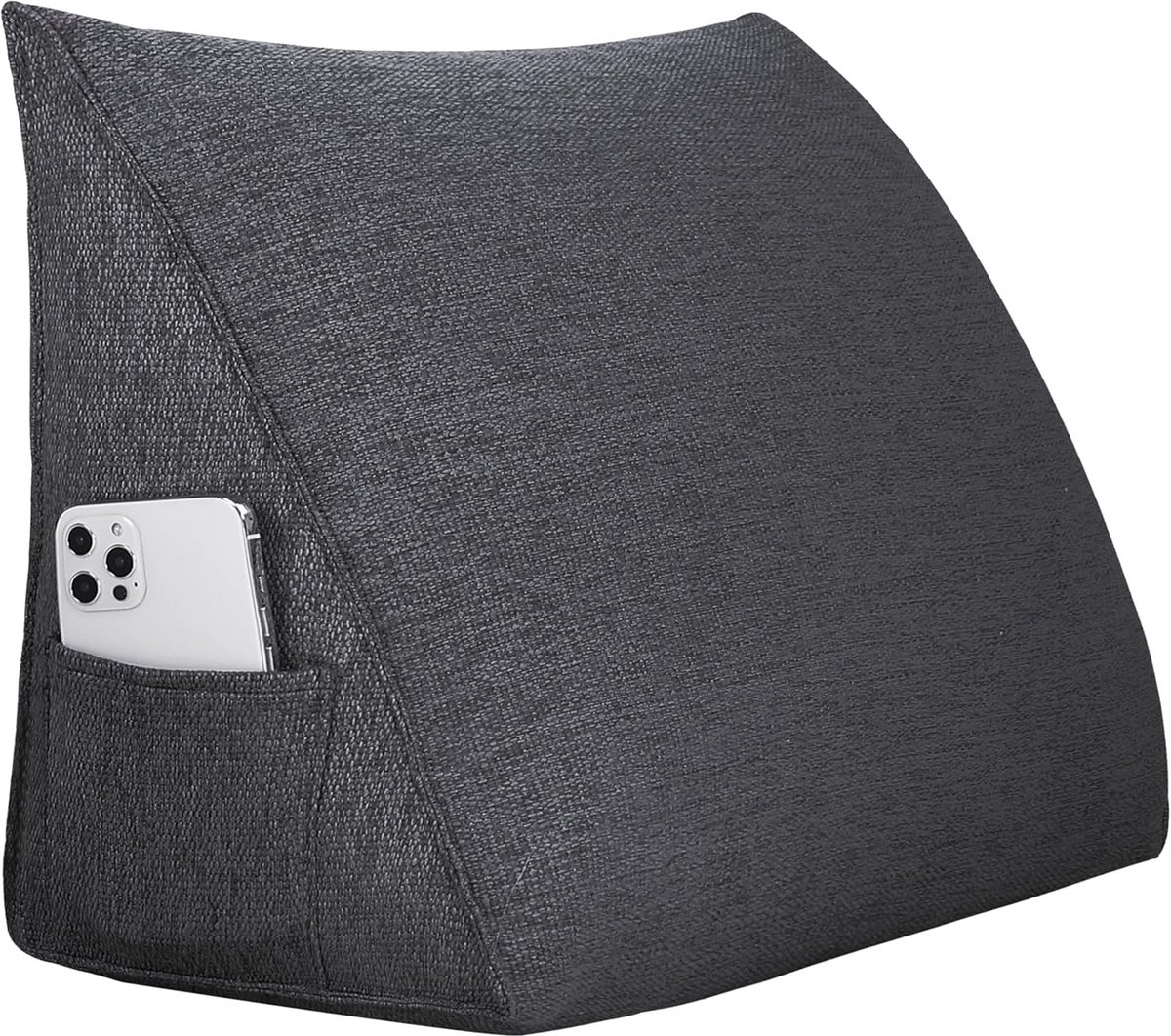 Ergonomisch Driehoekig Wigkussen voor Rug- en Nekondersteuning