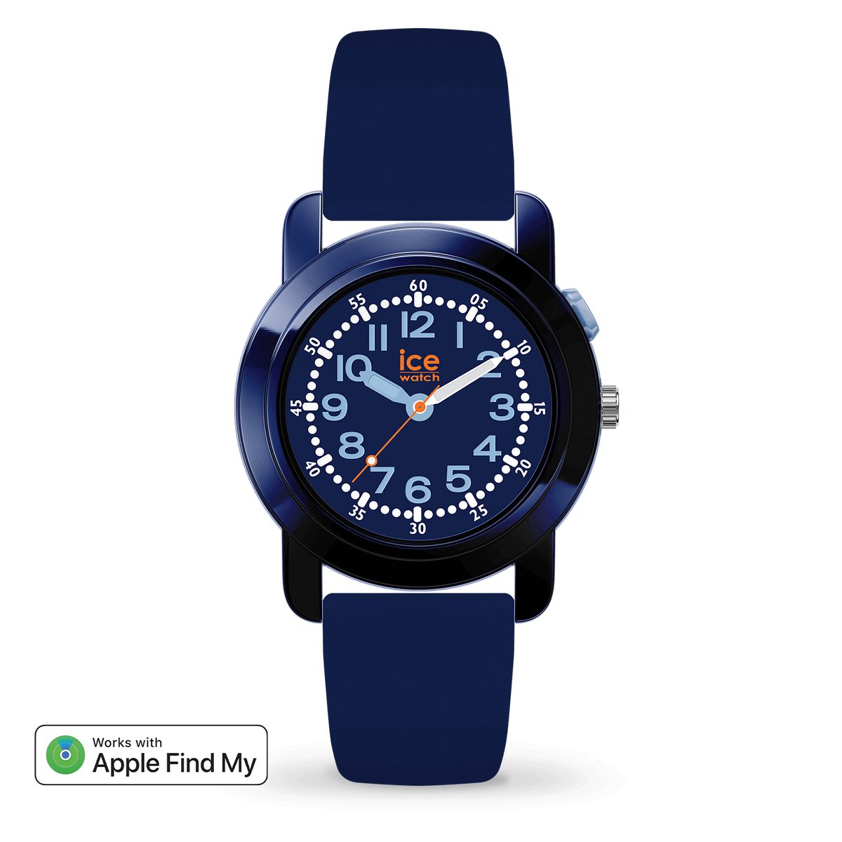 Ice Watch ICE find - Blue 024913 Horloge - Siliconen - Blauw - Ø 34 mm