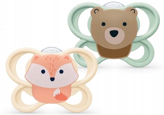 NUK Perfect Match Air Fopspeen 0–2 Maanden - Siliconen - AIR Ventilatiesysteem - 2 Stuks 0-2 maanden van Nuk — afbeelding 5