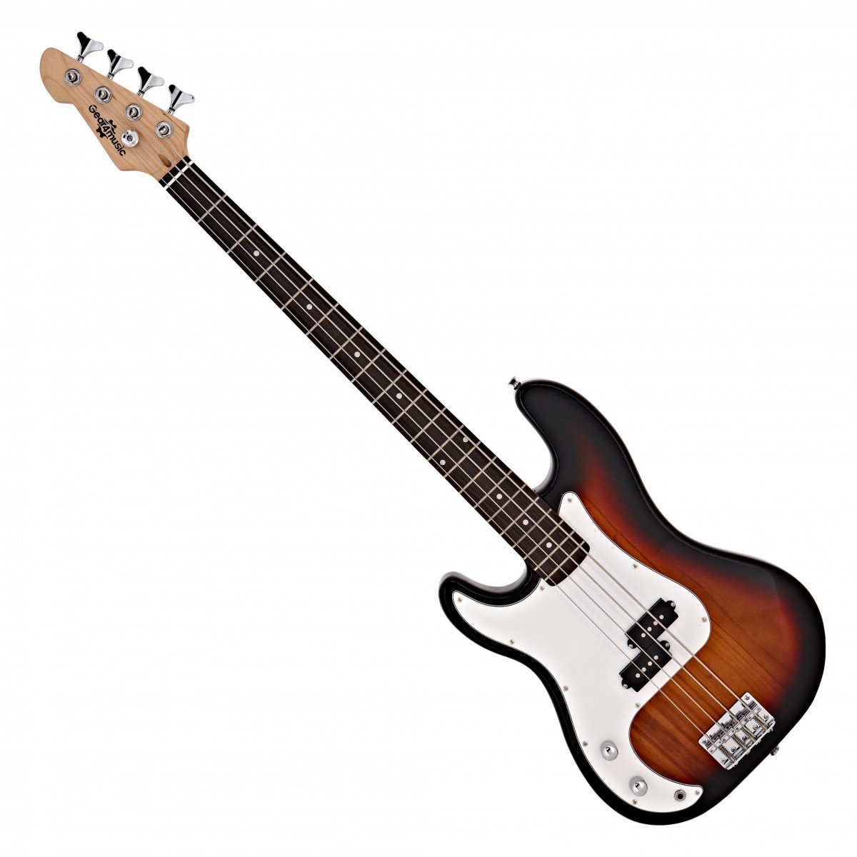 LA Linkshandige Basgitaar van Gear4music, Sunburst