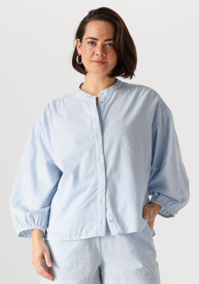 Circle Of Trust Jenna Blouse Dames - Jurken - Blauw - Maat XL