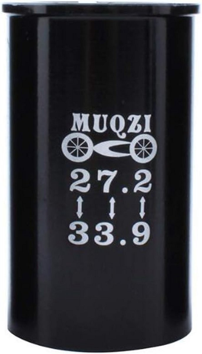 Set van 2x Zadelpen Adapter Aluminium Verloopbus Fiets