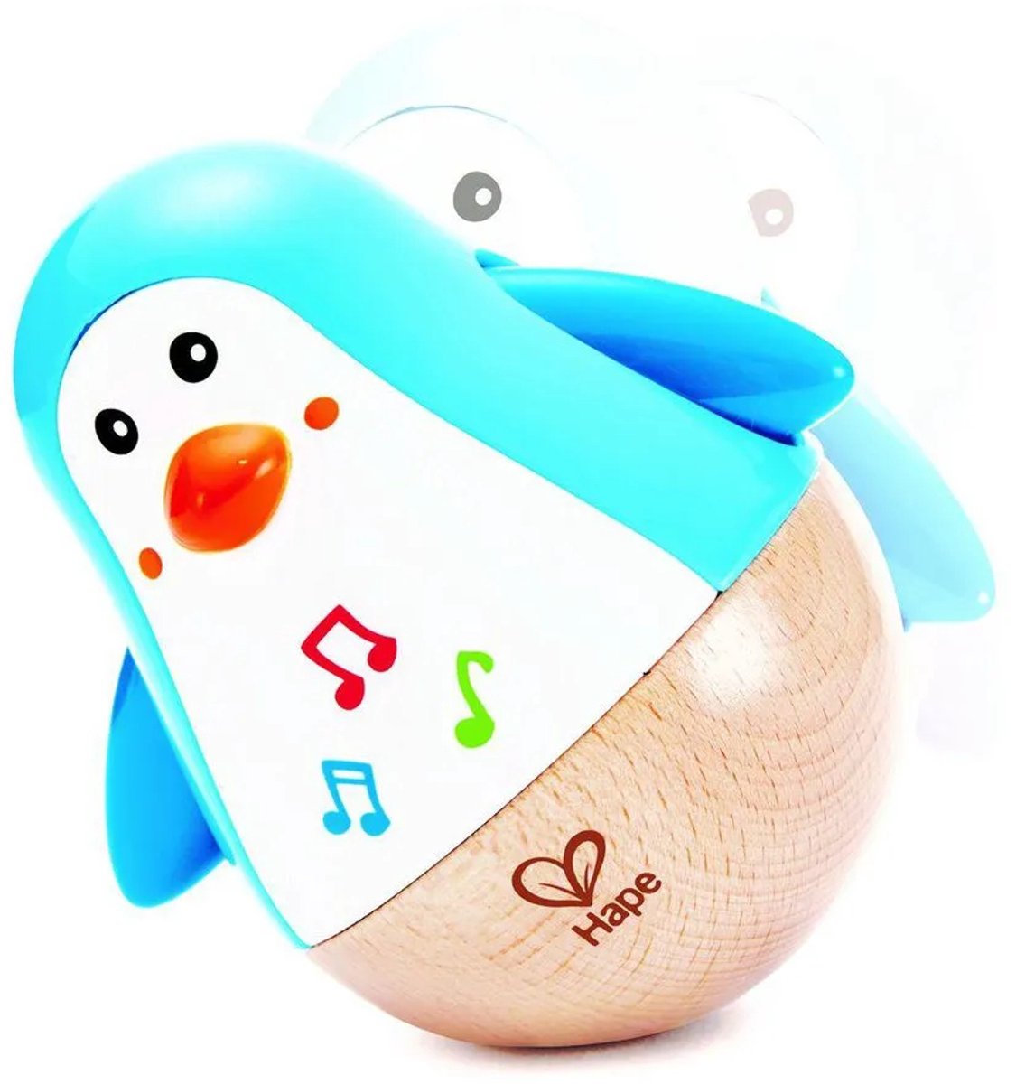 Hape Pinguin Muzikale Wiebelaar - Sensorisch Babyspeelgoed vanaf 6 Maanden — afbeelding 18