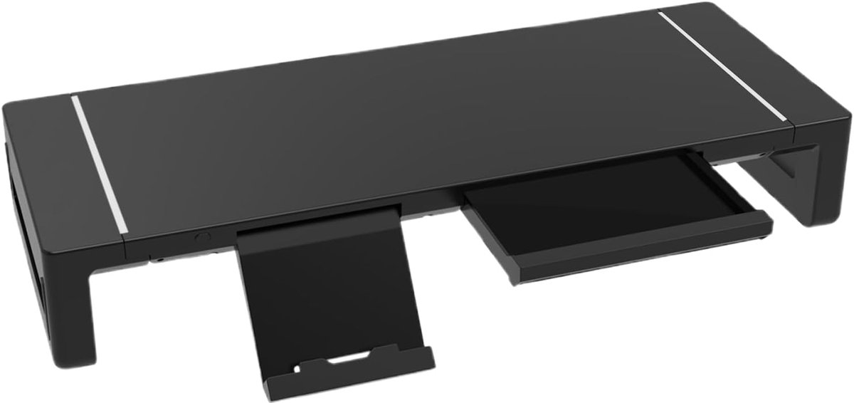 Monitorverhoger - Computerstandaard - Ergonomisch Werken - In Hoogte Verstelbaar - 52 cm Breed