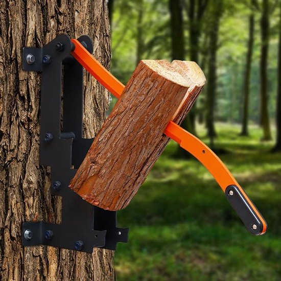 Houtklover - Hout splitter - Hout kloven - Veilig en draagbaar - 50 gram - Oranje — afbeelding 2