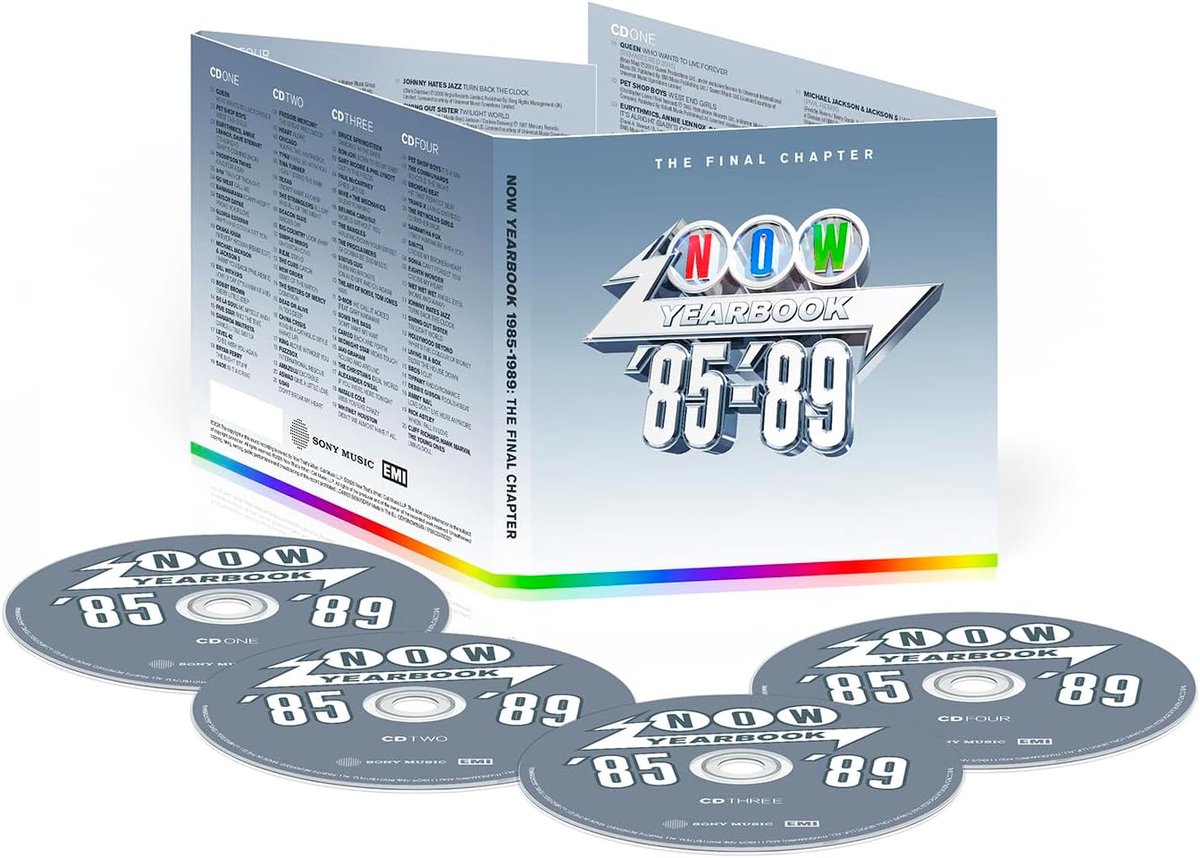 Muziek Collectie - Pop Hits - Muziek Luisteren - 4 CD Set - 15x15x2 cm