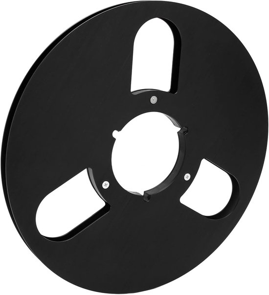 Lege Spoel - Tape Spoel - Opnemen Afspelen - 3 Windbestendige Gaten - 10 Inch - Zwart — afbeelding 5
